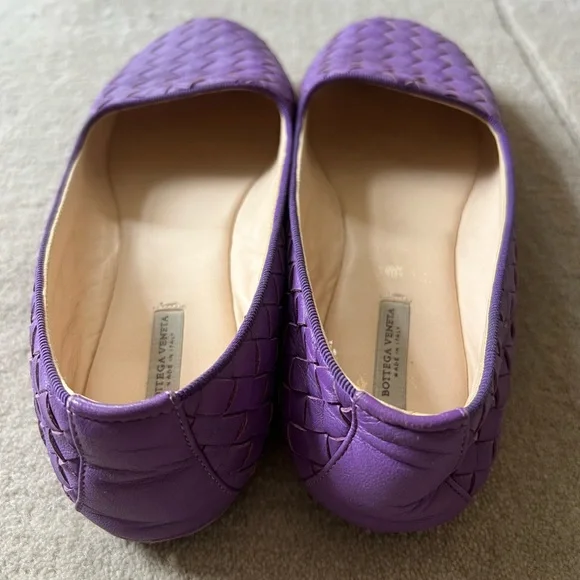 Bottega Veneta Woven Flats - Picture 4 of 6